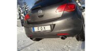 FOX Final Silencer across exit 115x85 Typ 32 - Opel Astra...