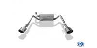 FOX Final Silencer across exit 160x90 Typ 38 - Opel Astra...
