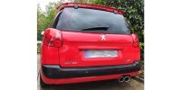 FOX Endschalldämpfer einseitig - 2x100 Typ 16 - Peugeot 207 SW RC