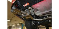 FOX final silencer right/left with exhaust flaps - 2x90...