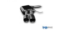 FOX final silencer right/left with exhaust flaps - 2x90...