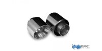 FOX ailpipes fits to original final silencer - 1x114 Typ 25 right/left - Hyundai i30N Performance/Fastback