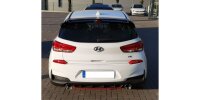 FOX Endrohre passend auf den originalen Endschalldämpfer 1x114 Typ 25 - Hyundai i30N Performance/Fastback