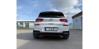 FOX Endrohre passend auf den originalen Endschalldämpfer 1x114 Typ 25 - Hyundai i30N Performance/Fastback