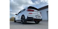 FOX Endrohre passend auf den originalen Endschalldämpfer 1x114 Typ 25 - Hyundai i30N Performance/Fastback