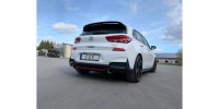 FOX Endrohre passend auf den originalen Endschalldämpfer - 1x114 Typ 25 rechts/links - Hyundai i30N Performance/Fastback