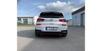 FOX Endrohre passend auf den originalen Endschalldämpfer - 129x106 Typ 32 rechts/links - Hyundai i30N Performance/Fastback