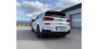 FOX Endrohre passend auf den originalen Endschalldämpfer - 129x106 Typ 32 rechts/links - Hyundai i30N Performance/Fastback