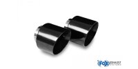 FOX ailpipes fits to original Final Silencer 1x114 Typ 25 black - Hyundai i30N Performance/Fastback