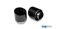 FOX ailpipes fits to original Final Silencer 1x114 Typ 25 black - Hyundai i30N Performance/Fastback
