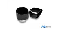 FOX ailpipes fits to original Final Silencer 129x106 Typ 32 black enamelled - Hyundai i30N Performance/Fastback