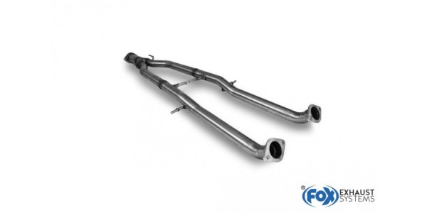 FOX front silencer replacement pipe - Infiniti EX37