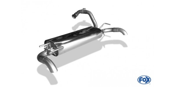 FOX Final Silencer exit - DieselLook - Citroen C1 II