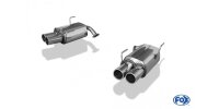 FOX final silencer right/left double flow - 2x90 Typ 12 right/left - Subaru Impreza GJ 4x4 WRX Notchback