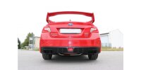 FOX Final Silencer double flow 2x90 Typ 12 black enamelled - Subaru Impreza GJ 4x4 WRX Notchback