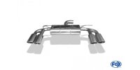 FOX Endschalldämpfer 2x106x71 Typ 44 - Audi A3 8V...