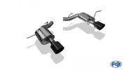 FOX final silencer right/left - 129x106 Typ 32 right/left black gloss  enamelled - 14+ Jeep Grand Cherokee WK II 6,4L SRT8