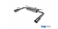 FOX final silencer ST-Look exit right/left - 1x100 Typ 25...