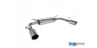 FOX final silencer ST-Look exit right/left - 1x100 Typ 25...