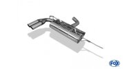 FOX Endschalldämpfer 2x63 Typ 14 - VW Golf 6