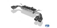 FOX final silencer exit right/left - 2x90 Typ 25 right/left - Ford Focus IV ST-Line (independent suspension)