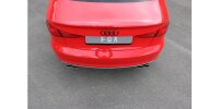 FOX Endschalldämpfer quer 2x80 Typ 16 - Audi A3 8V Limousine (mit S-Line oder S3 Stoßstange)