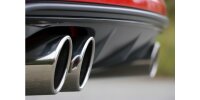 FOX Final Silencer across exit 2x80 Typ 16 - Audi A3 8V Limousine (with S-Line or S3 bumper)