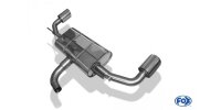 FOX Endschalldämpfer 1x100 Typ 25 - VW Golf 7 GTE