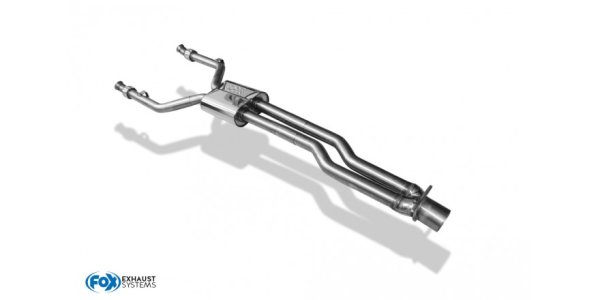 FOX front silencer - Mercedes C-Class 205 C43 Limousine/T-Modell/Cabrio/Coupe