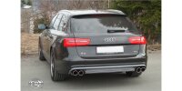 FOX Endschalldämpfer zweiflutig 2x90 Typ 16 - Audi A6 4G 3,0 TFSI