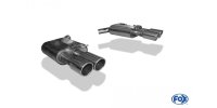 FOX final silencer right/left double flow - 2x90 Typ 16 right/left - Audi A6 4G 3,0 TFSI