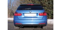 FOX Final Silencer across exit 2x76 Typ 25 - BMW F30/F31 330d