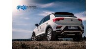 FOX Endschalldämpfer 2x90 Typ 25 - VW T-Roc (FWD)