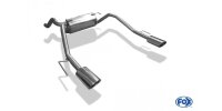 FOX Final Silencer across exit 115x85 Typ 32 - Opel Astra...