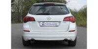 FOX Final Silencer across exit 115x85 Typ 32 - Opel Astra J Sports Tourer 1,4L