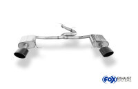 FOX Half system from OPF 160x90 Typ 38 black enamelled - Seat Leon 5F ST 4x4 / Cupra 300 with OPF