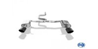 FOX Half system from OPF exit 160x90 Typ 38 black - Seat Leon 5F ST / Cupra 290 with OPF