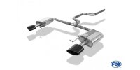 FOX Half system from OPF exit 160x90 Typ 38 black - Seat Leon 5F ST / Cupra 290 with OPF