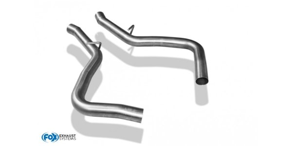 FOX front silencer replacement pipe right/left - Mercedes SL 231 3,5L