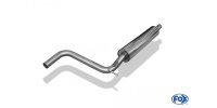 FOX front silencer - Seat Leon 5F ST (rigid rear axle)