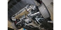 FOX Final Silencer across exit - Exit of the tailpipe in original tailpipes - Mercedes CLA 45(S) 118