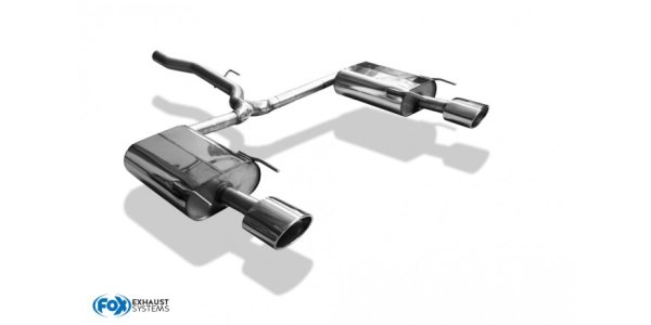 FOX final silencer right/left - 140x90 Typ 44 right/left - Opel Insignia A 4x4 Sports Tourer