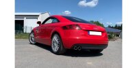 FOX Endschalldämpfer - 2x90 Typ 17 - Audi TT 8J 1,8