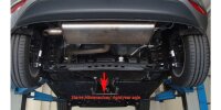 FOX front silencer - VW Golf VII