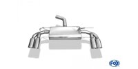 FOX Final Silencer exit 2x80 Typ 25 - Seat Leon 5F (rigid...