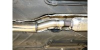 FOX front silencer - VW Golf I Cabrio