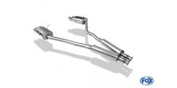 FOX final silencer right/left and front silencer - 2x93x79 Typ 70 right/left - BMW E31 850i