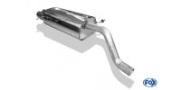 FOX Endschalldämpfer 2x80 Typ 25 - Ford Fiesta VII (Sport) Benzin
