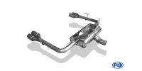 FOX final silencer ST-Look exit right/left - 2x80 Typ 25 right/left - Ford Focus IV Turnier/Kombi