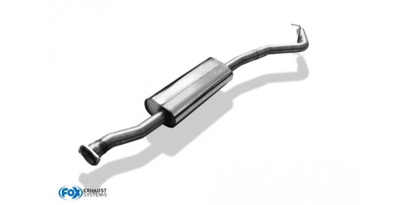 FOX front silencer - Subaru Impreza GP 4x4